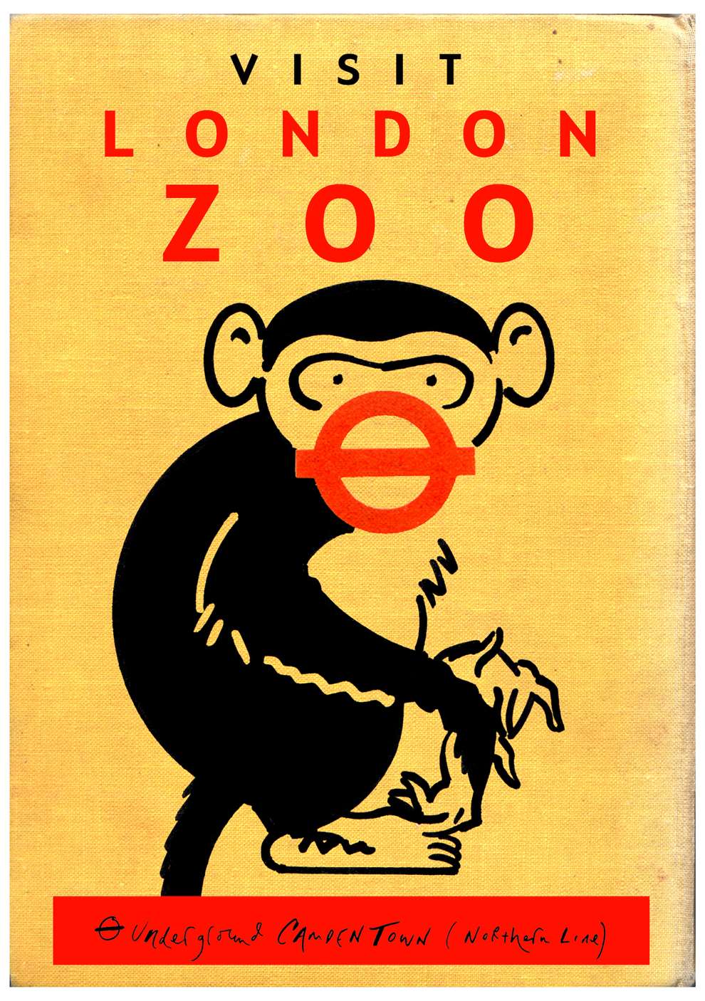 Brian Grimwood, Brian Grimwood  London Zoo poster for TFL 2007.